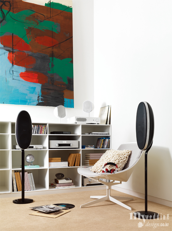 MYWEDDING Sound Interior 오디오가 있는 풍경
